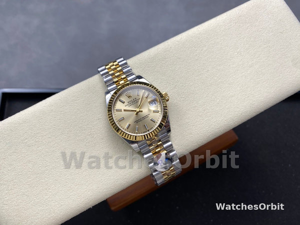 Rolex Datejust 36MM 126233 0015 Champagne Index Dial Fluted Bezel Unisex Replica Watch