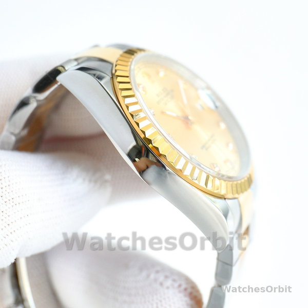 Rolex Datejust 36MM 126233 0018 Champagne Diamond Dial Unisex Replica Watch