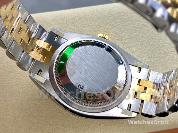 Rolex Datejust 36mm Stainless Steel and Yellow Gold 126283RBR Champagne Index Jubilee