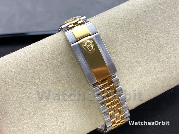 Rolex Datejust 41 Black Dial Gold & Steel 126333 0014 Men's Watch
