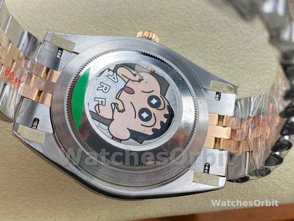 Rolex Datejust 41 Everose Gold Black Dial Jubilee Bracelet 126331