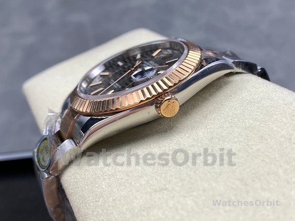 Rolex Datejust 41 Everose Gold & Stainless Steel 126331 0019 Men's Watch