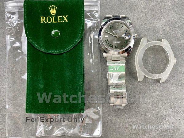 Rolex Datejust 41 Oyster Stainless Steel Slate M126300 0013 Men's Watch