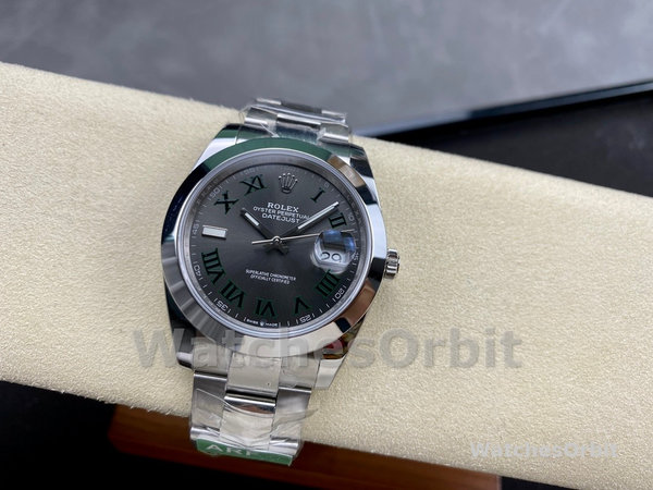 Rolex Datejust 41 Oyster Stainless Steel Slate M126300 0013 Men's Watch