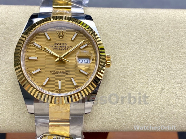 Rolex Datejust 41 Oystersteel & 18K Yellow Gold 126333 0021 Men's Watch