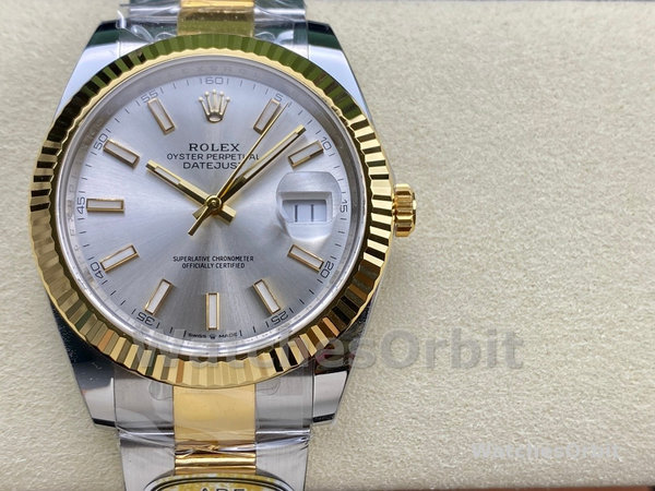 Rolex Datejust 41 Oystersteel Silver Dial M126333 0001 Men's Watch