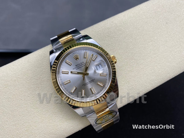 Rolex Datejust 41 Oystersteel Silver Dial M126333 0001 Men's Watch