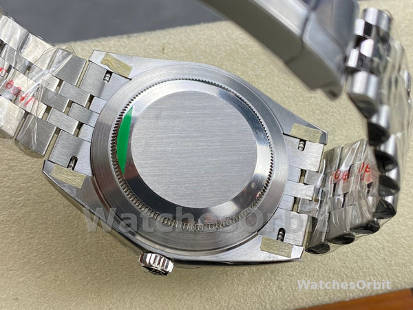 Rolex Datejust 41 Rhodium Diamond Dial Fluted Bezel m126334 0006 Men's Watch