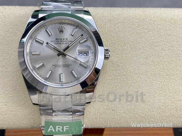 Rolex Datejust 41 Silver Dial 126300 0003 Silver Men's Watch