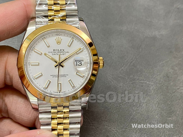 Rolex Datejust 41 Stainless Steel and Yellow Gold M126303 0016 Men's Watch