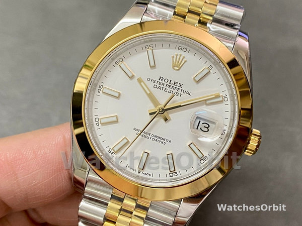 Rolex Datejust 41 Stainless Steel and Yellow Gold M126303 0016 Men's Watch