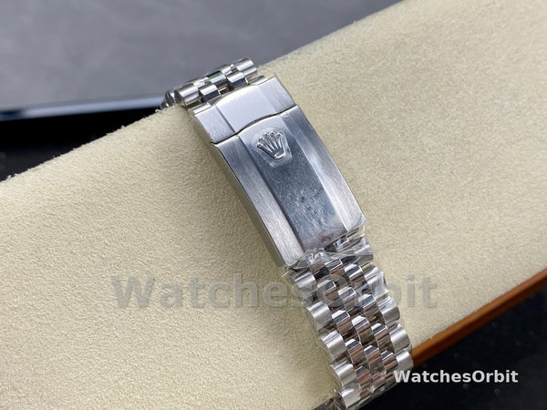 Rolex Datejust 41 Stainless Steel Blue Roman Dial Jubilee Bracelet M126300 0018 Men's Watch