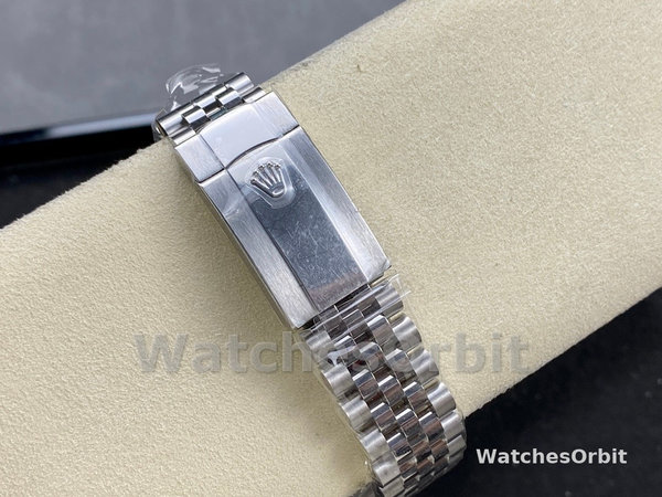 Rolex Datejust 41 Steel White Gold MOP Diamond Dial 126334 Men's Watch