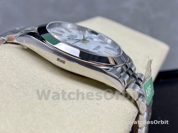 Rolex Datejust 41mm Stainless Steel 126300 0006 White Index Jubilee