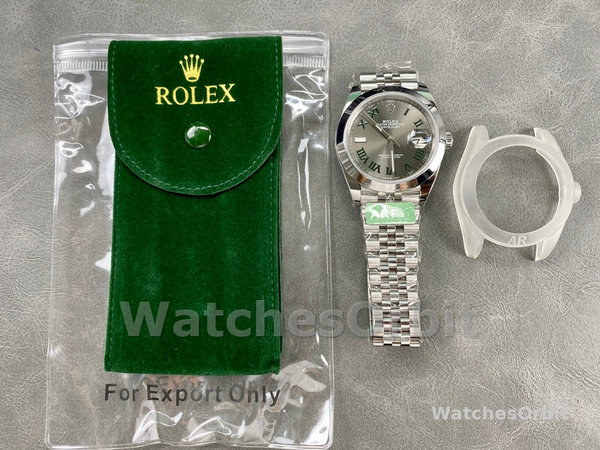 Rolex Datejust 41mm Stainless Steel m126300 0014 Slate Roman Jubilee