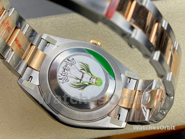 Rolex Datejust 41mm Steel and Yellow Gold 126333 0017 White Mop Diamond Oyster