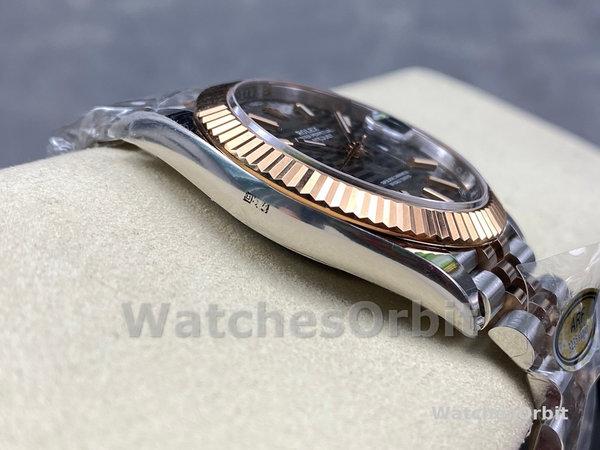 Rolex Datejust Grey Fluted Motif Dial m126331 0020 Mens Watch