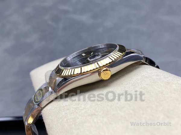 Rolex Datejust Grey Two Tone M126333 0019 41mm Mens
