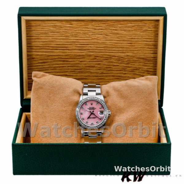 Rolex Datejust Pink Diamond Dial Oyster Bracelet 279384RBR PDO 28mm Lady Replica Watch