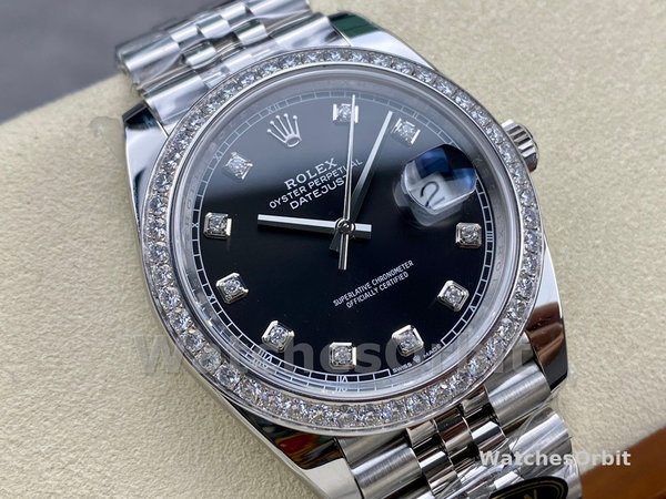 Rolex Datejust Stainless Steel 126284RBR 0019 Black Diamond Jubilee