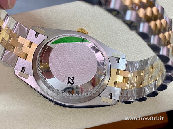 Rolex Datejust Two-Tone Steel Yellow Gold Fluted Bezel m126233 0035 36mm Unisex Replica Watch