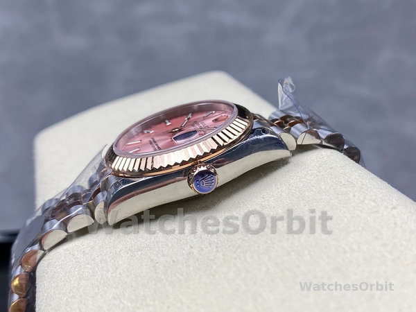 Rolex Lady Datejust 31 Two-Tone Fluted Rose Jubilee 279171 0023