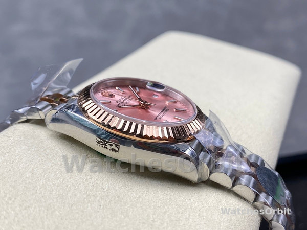 Rolex Lady Datejust 31 Two-Tone Fluted Rose Jubilee 279171 0023