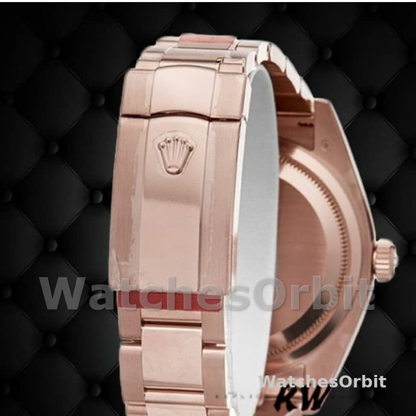 Rolex Day-Date 118205 Rose Gold Chocolate Dial 36mm Unisex Replica Watch
