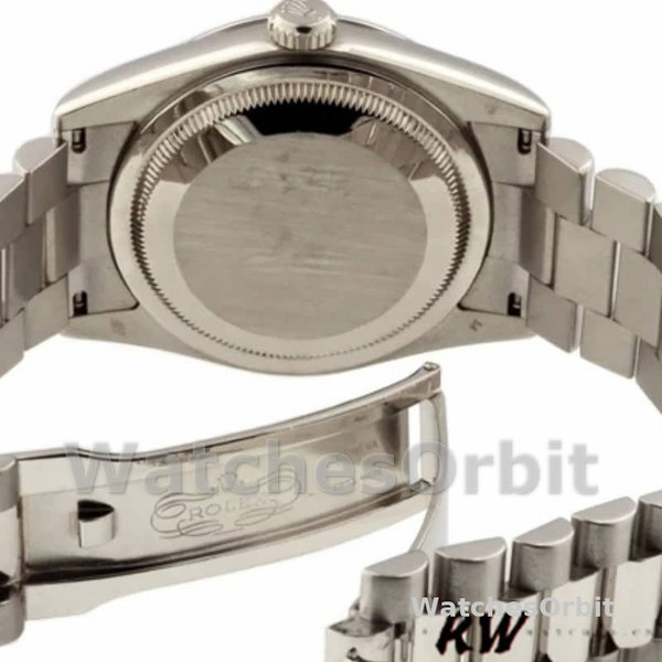 Rolex Day Date 118206 Mother of Pearl Black Dial 36mm Unisex Replica Watch