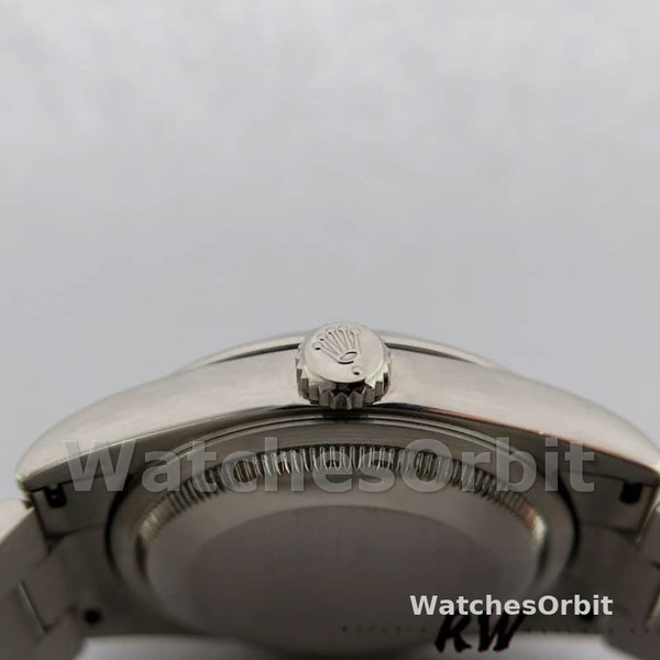 Rolex Day Date 118206 Platinum Black Diamond Dial 36mm Unisex Replica Watch