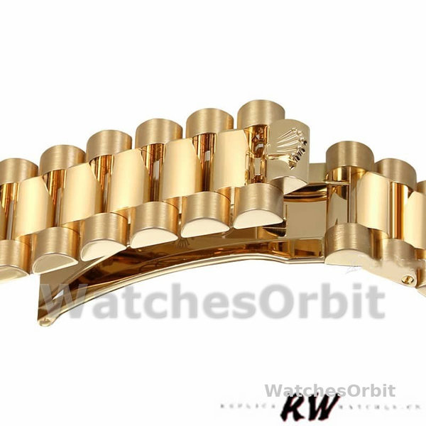 Rolex Day-Date 118208 Bulls Eye Diamonds Dial 36mm Unisex Replica Watch