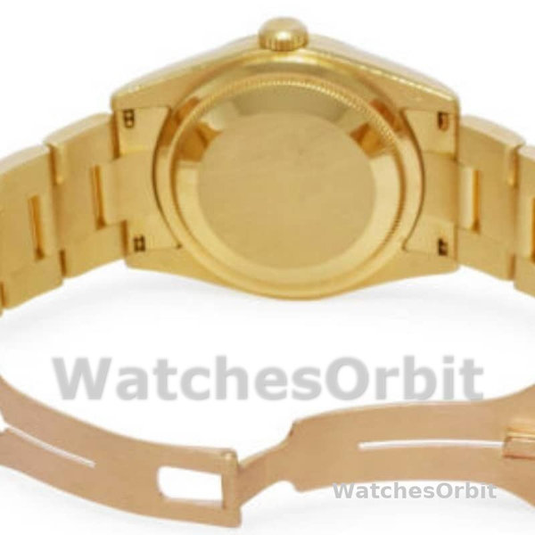 Rolex Day-Date 118208 Champagne Diamond Dial 36mm Unisex Replica Watch