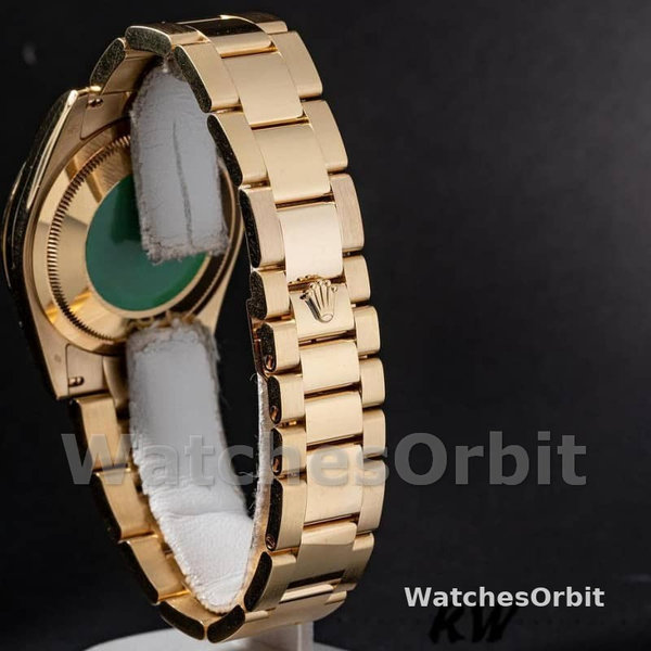 Rolex Day-Date 118208 Meteorite Grey Diamond Dial 36mm Unisex Replica Watch