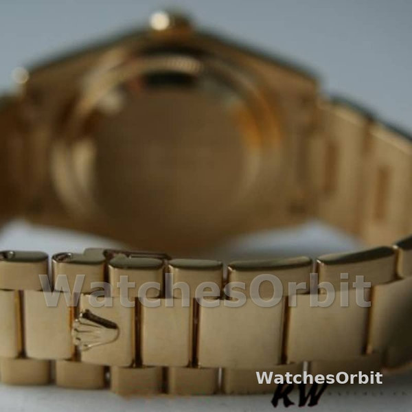 Rolex Day-Date 118208 Silver Diamond Jubilee Dial 36mm Unisex Replica Watch