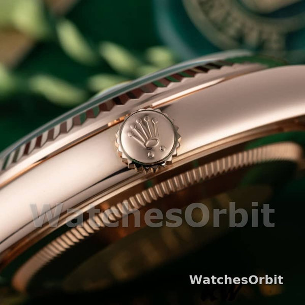 Rolex Day-Date 118235 Meteorite Diamond Dial 36mm Unisex Replica Watch