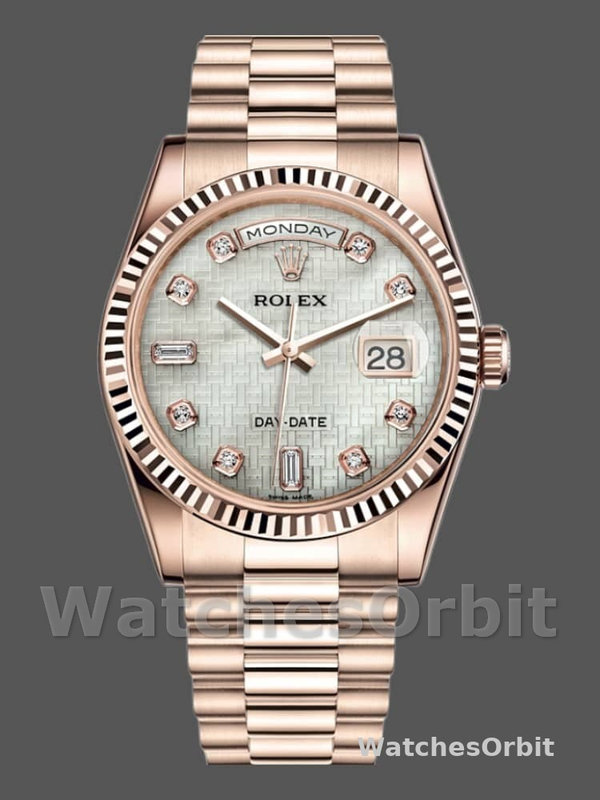 Rolex Day-Date 118235 Mother of Pearl Dial 36mm Unisex Replica Watch