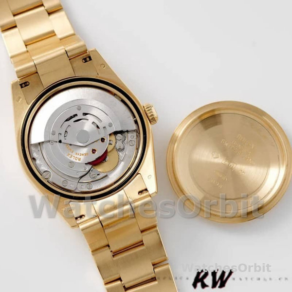 Rolex Day-Date 118238 Champagne Diamond Dial 36mm Unisex Replica Watch