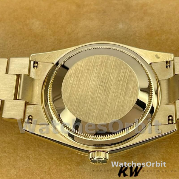 Rolex Day-Date 118238 Diamond Meteorite Dial 36mm Unisex Replica Watch