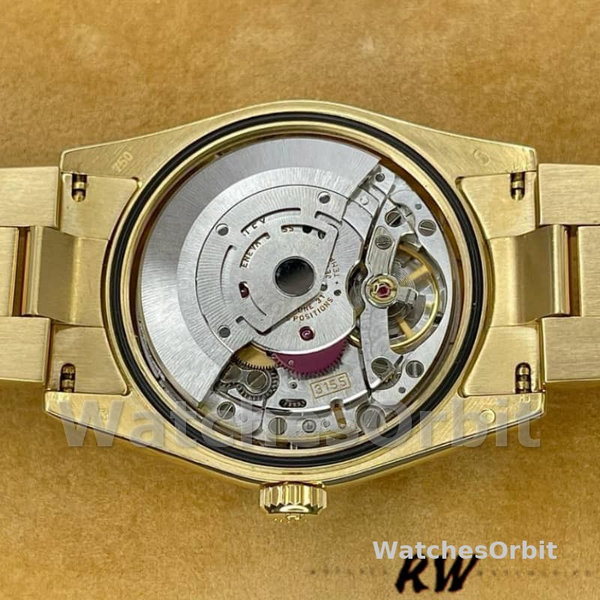 Rolex Day-Date 118238 Diamond Meteorite Dial 36mm Unisex Replica Watch