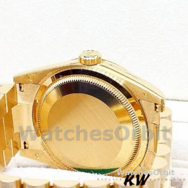 Rolex Day-Date 118238 Oyster Bracelet Diamond Bulls Eye Dial 36mm Unisex Replica Watch