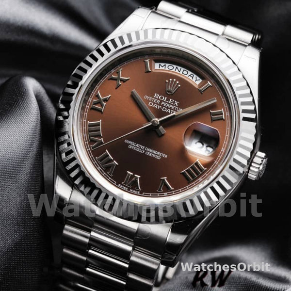 Rolex Day-Date 118239 Chocolate Brown Dial 36mm Unisex Replica Watch