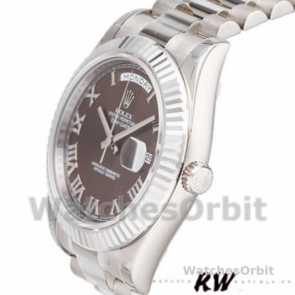 Rolex Day-Date 118239 Chocolate Brown Dial 36mm Unisex Replica Watch