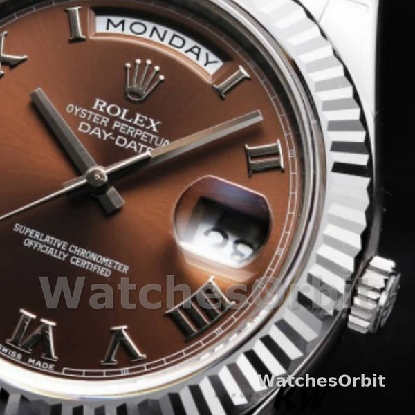 Rolex Day-Date 118239 Chocolate Brown Dial 36mm Unisex Replica Watch