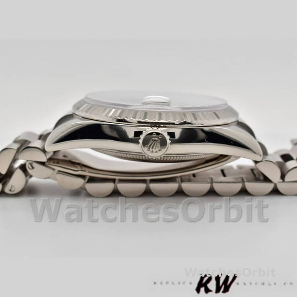 Rolex Day-Date 118239 Jubilee Silver Dial 36mm Unisex Replica Watch