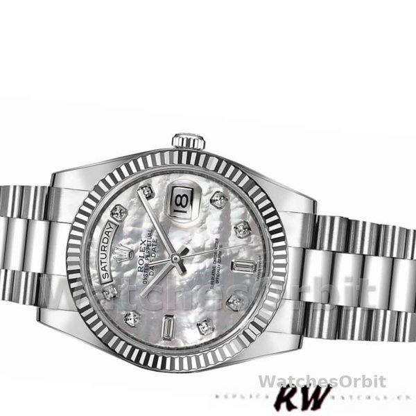 Rolex Day-Date 118239 MOP Dial 36mm Unisex Replica Watch