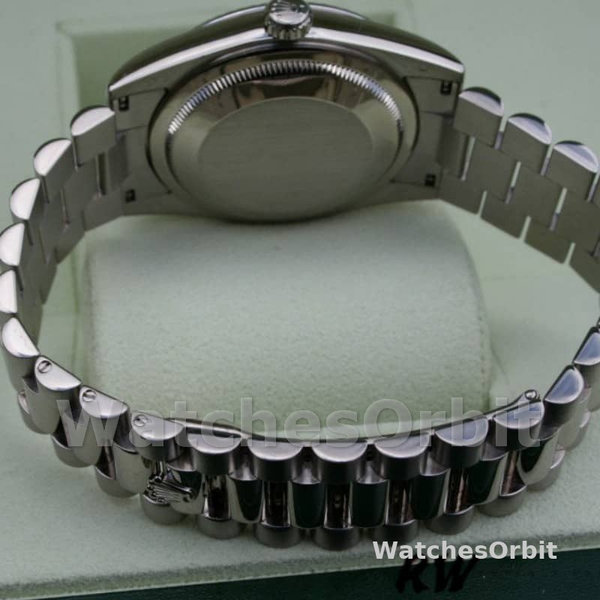 Rolex Day-Date 118239 white gold Jubilee Silver Dial 36mm Unisex Replica Watch