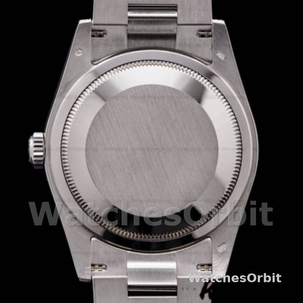 Rolex Day Date 118339 White Gold Silver Dial Fluted Bezel 36mm Unisex Replica Watch