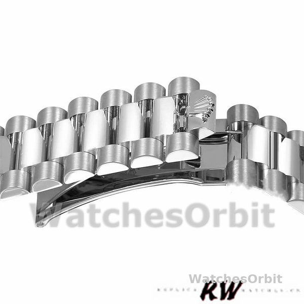 Rolex Day Date 118346 Black Diamonds Dial 36mm Unisex Replica Watch
