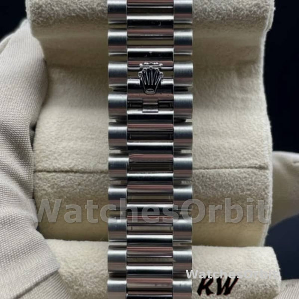 Rolex Day Date 118346 Rhodium Grey Dial 36mm Unisex Replica Watch