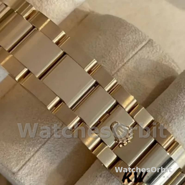 Rolex Day-Date 118388 Diamond Bezel Meteorite Dial 36MM Unisex Replica Watch